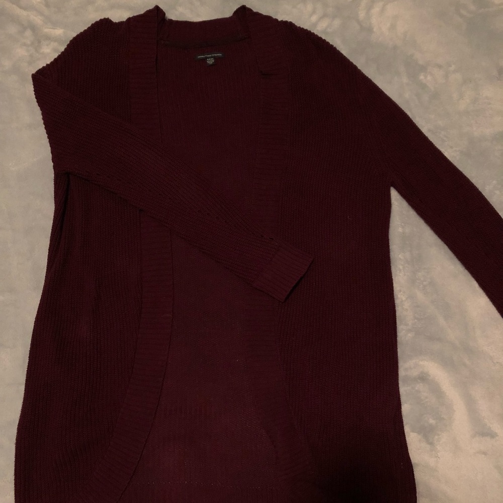Long American Eagles cardigan